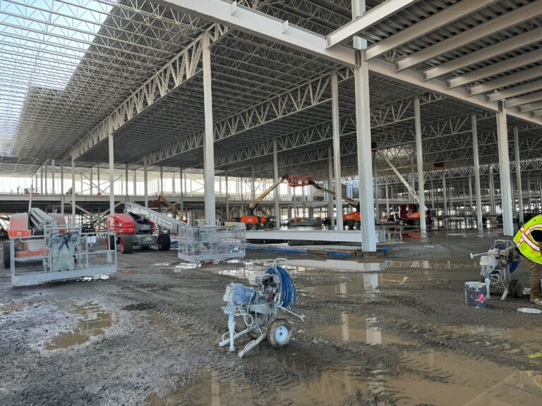 Industrial Warehouse Interior Painting