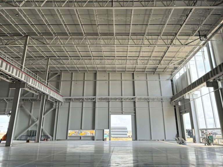 Interior Wall Coating Commercial Shed